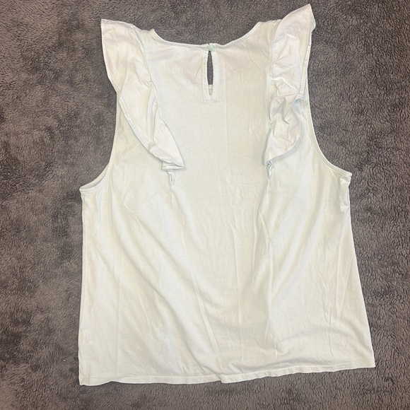 J crew ruffle tank - Picture 6 of 8